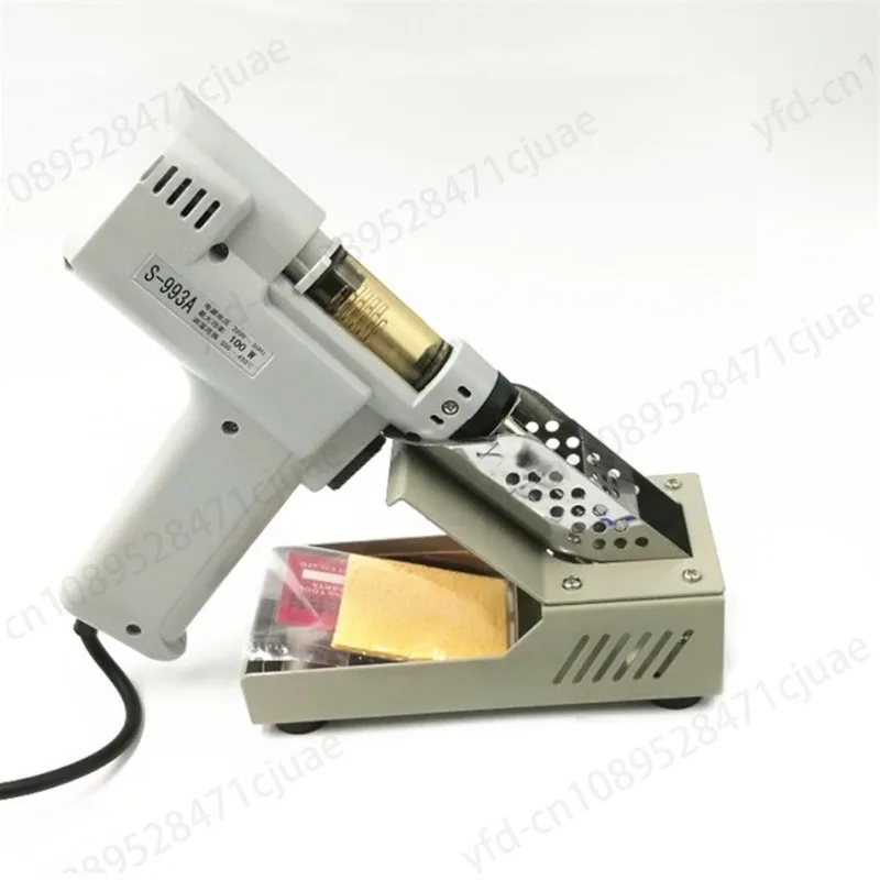 Desoldering Gun Electric Absorb Gun S-993A Electric Vacuum Desoldering Pump Solder Sucker Gun 100W