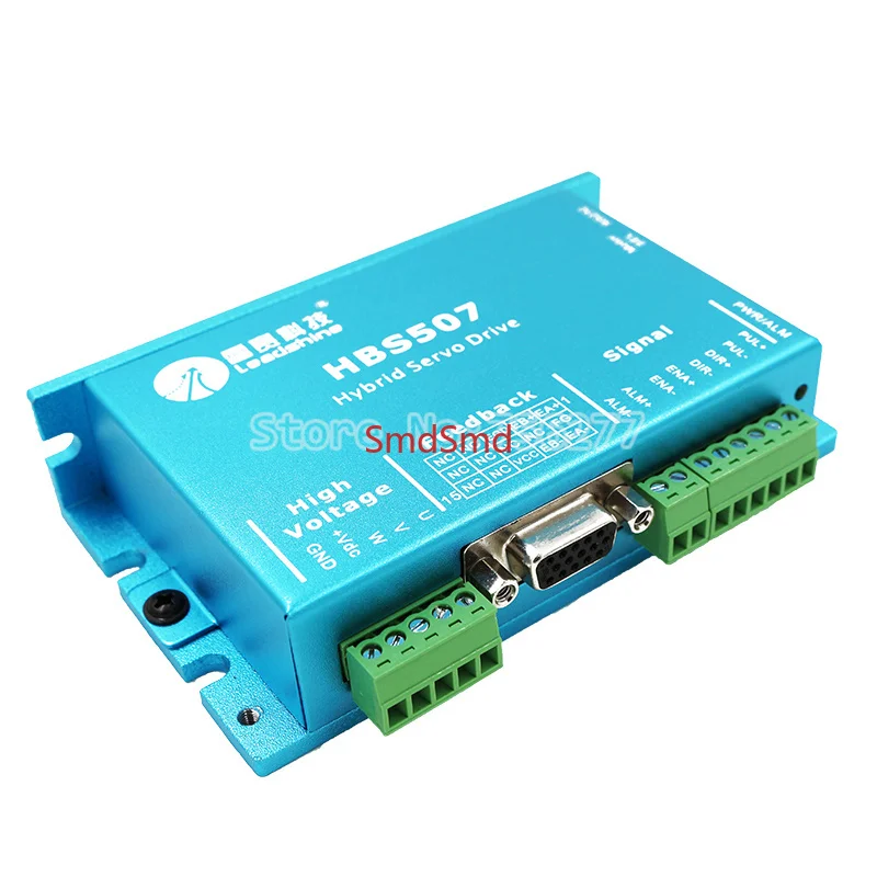 Original HBS507 Hybrid servo drive NEMA 23  3 phase closed loop motor 50VDC 6A input step driver