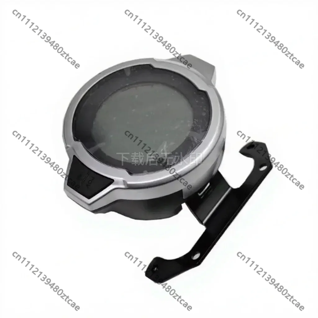 Motorcycle LCD Gauge Cluster, Digital Speedometer Tachometer, Universal Dashboard Replacement Assembly