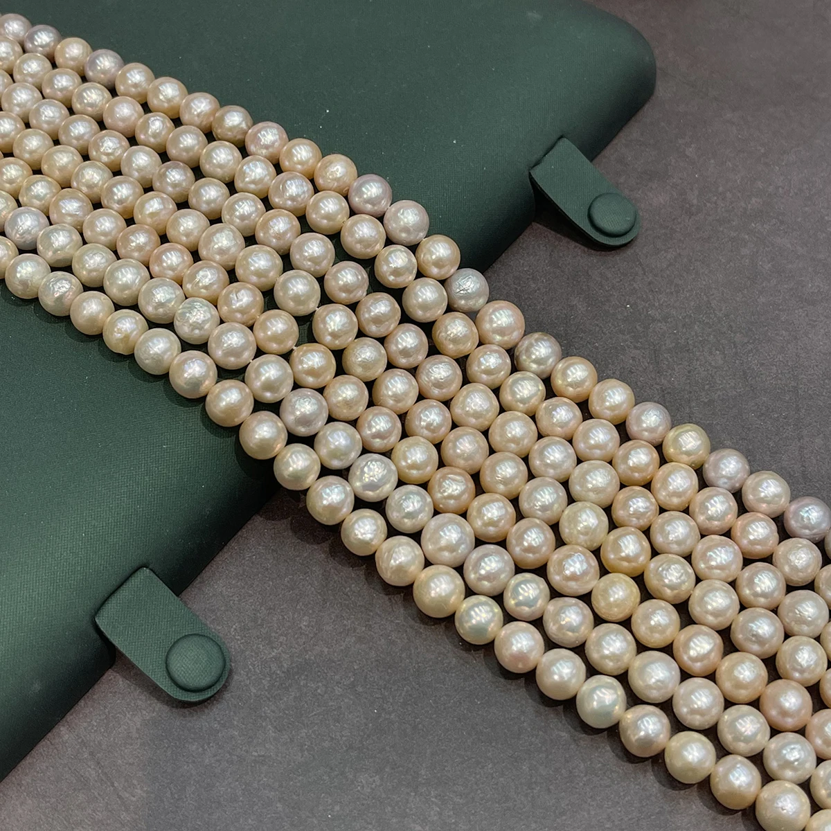 DIY Kernperle Natürliche Süßwasserperle 9-11mm für Schmuckherstellung DIY Halskette Armband Ketten Ohrringe Zubehör – Detail 1
