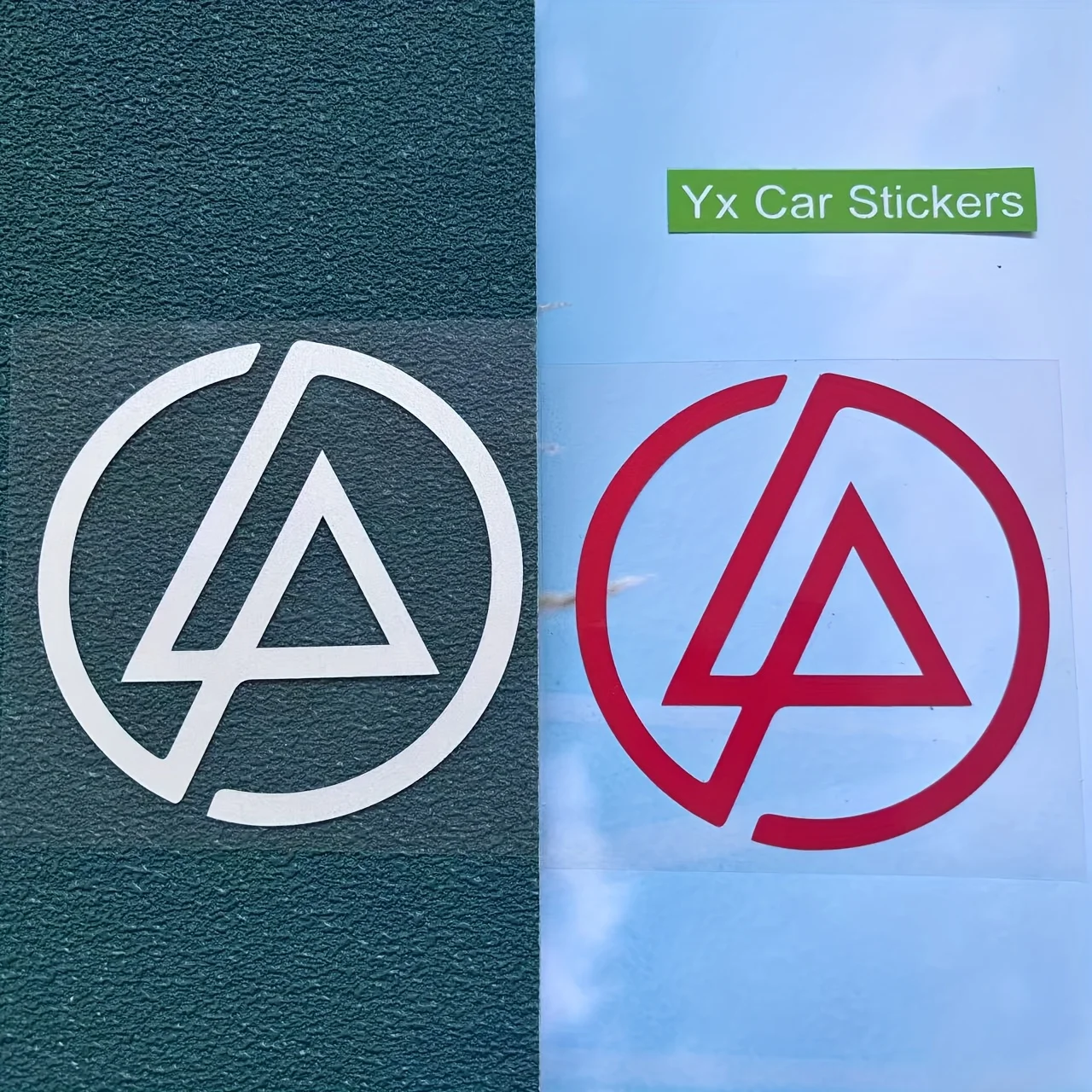 قطعة واحدة من ملصق خزان وقود السيارة بشعار Linkin Park - مثالي لتعبير عشاق الموسيقى #3