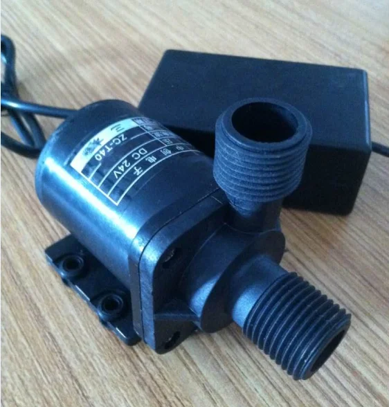 24V high head brushless DC cold and hot water, high-temperature resistant solar energy gas booster circulating water pump