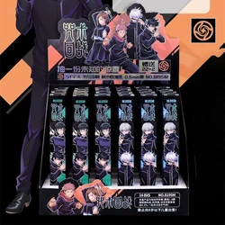 24Pcs Set Random Surprise Jujutsu Kaisen Anime Figures Satoru Gojo Yuji Megumi Toge Nobara Zenin Maki Press Gel Pen Student Gift