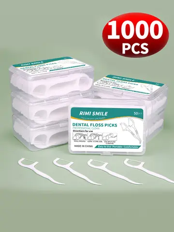 50/150/300/600/1000 PCS Dental Floss Sticks Oral Care Tools