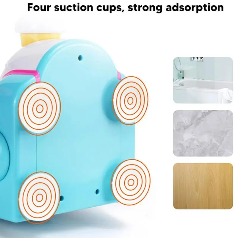 Máquina para hacer helados con burbujas, juguetes para bañera, máquina para hacer helados, máquina para hacer helados con burbujas, juguete para baño de burbujas para niños y niñas