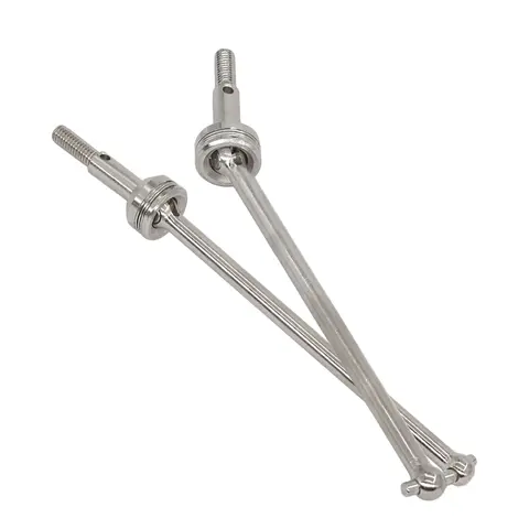 Wltoys 104001 104002 1/10 RC कार अपग्रेड पार्ट्स एक्सेसरीज़ के लिए मेटल ड्राइव शाफ्ट CVD ड्राइवशाफ्ट 10 best sales wltoys 104002 - №3