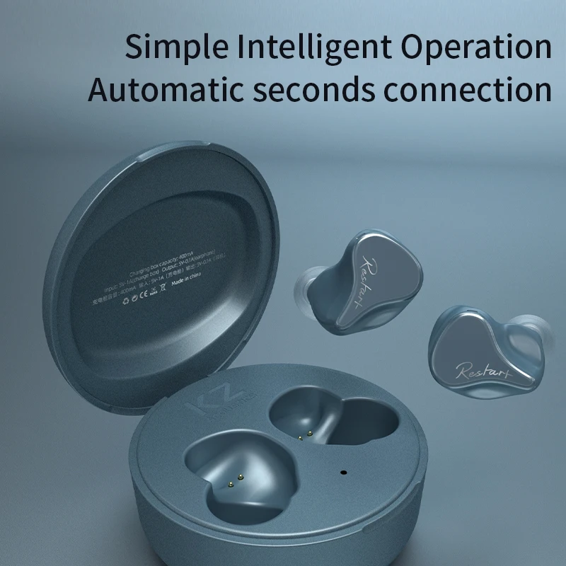 KZ SKS TWS True หูฟังไร้สายที่รองรับบลูทูธ5.2หูฟังไร้สาย Touch Control หูฟัง DJ HiFi ชุดหูฟังโทรศัพท์