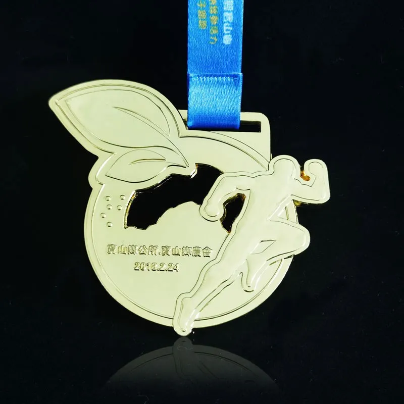 Customized Metal Medal, Baking Paint, Creative, Running, Competition, Commemorative