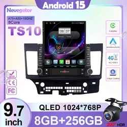 Android 15 Car Radio For Mitsubishi Lancer 10 CY 2007 - 2017 9.7 Inch Android Auto Multimedia Video Player No 2din