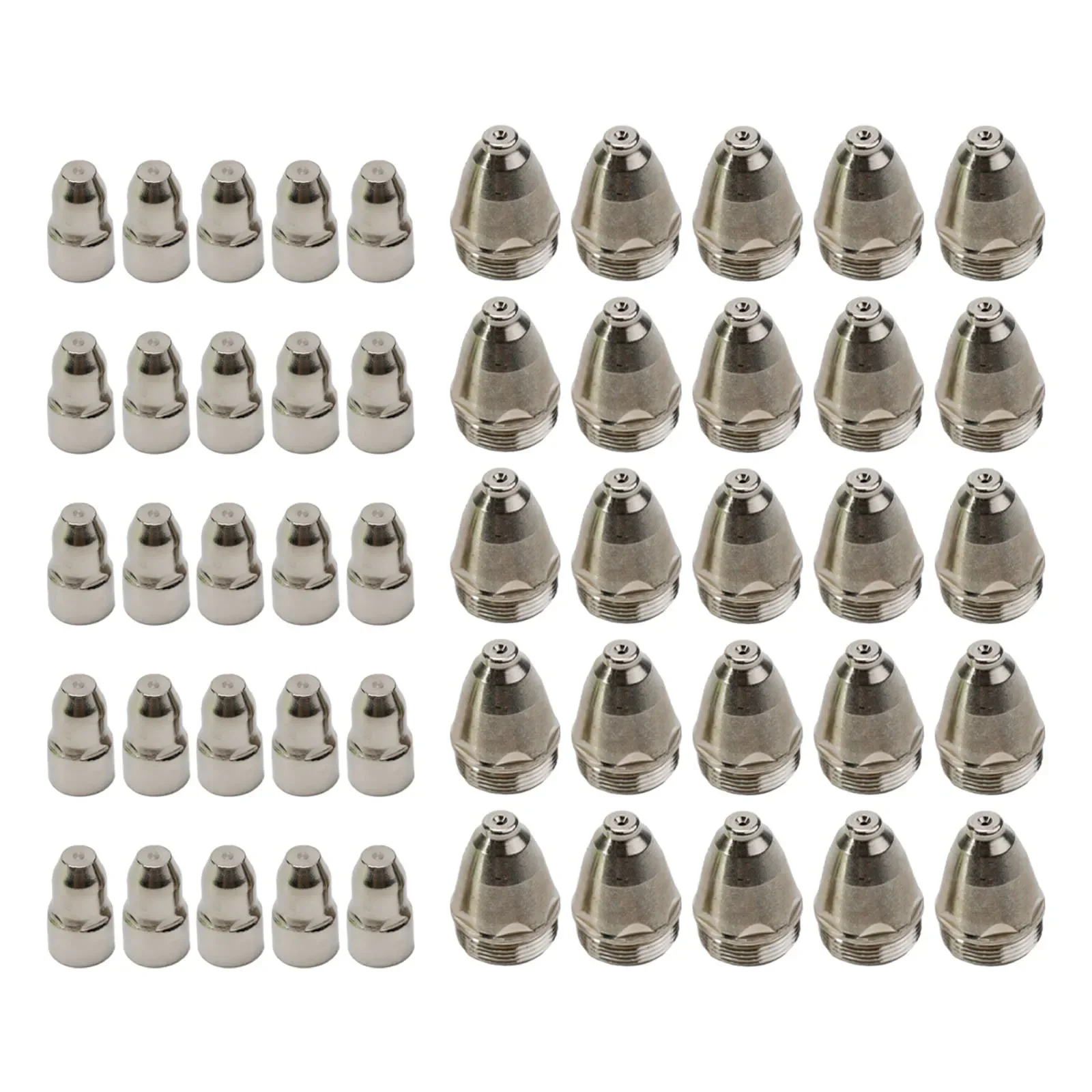 100pcs P80 Plasma Electrode Tip Nozzle 1.5mm Cutter Torch For Air Plasma Cutting For CUT-70 CUT-80 CUT-100 CUT-120