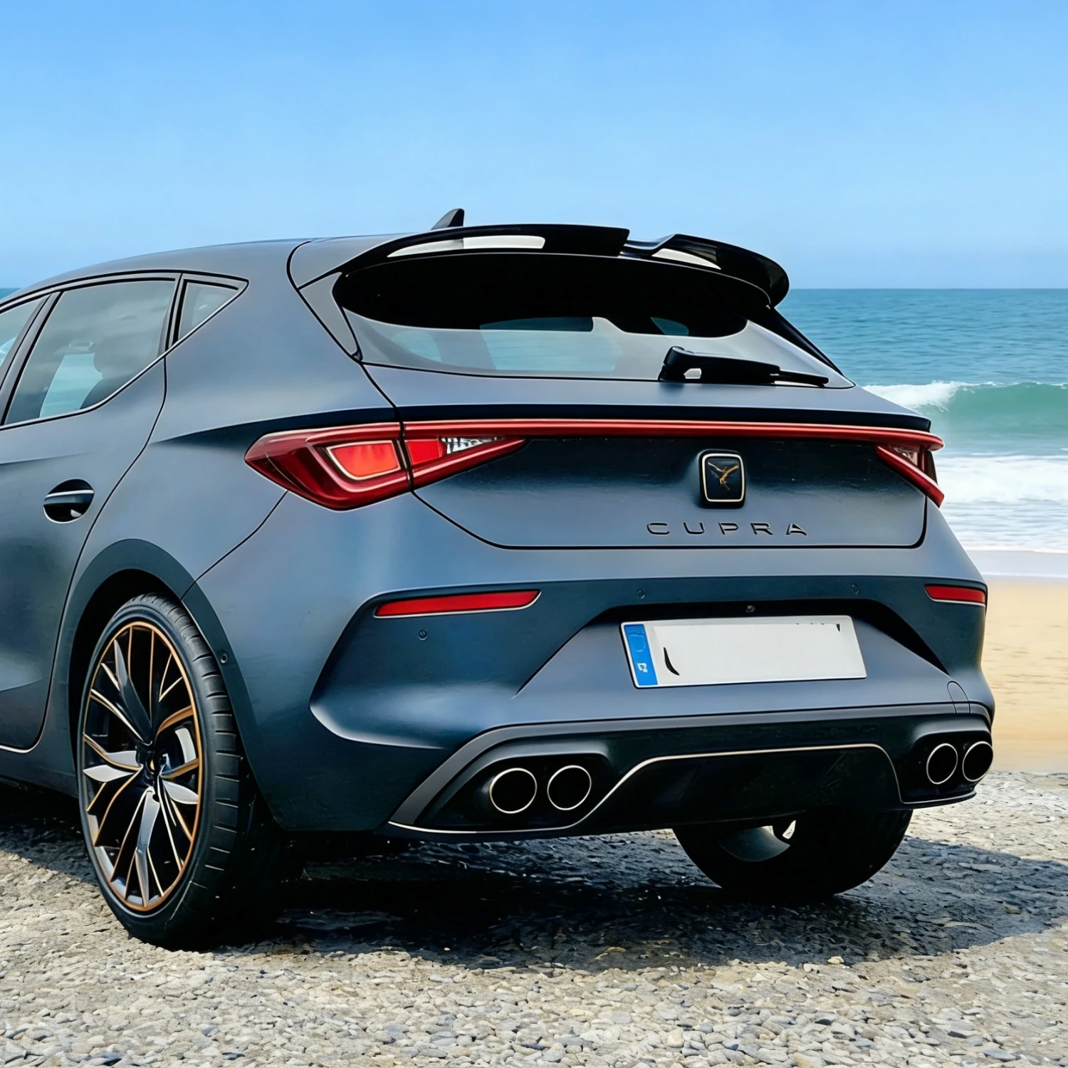 

Спойлеры на заднюю крышу автомобиля в стиле Oettinger для Cupra Leon MK4 Hatchback (не для ST 2020-2024), глянцевые черные накладки для тюнинга.