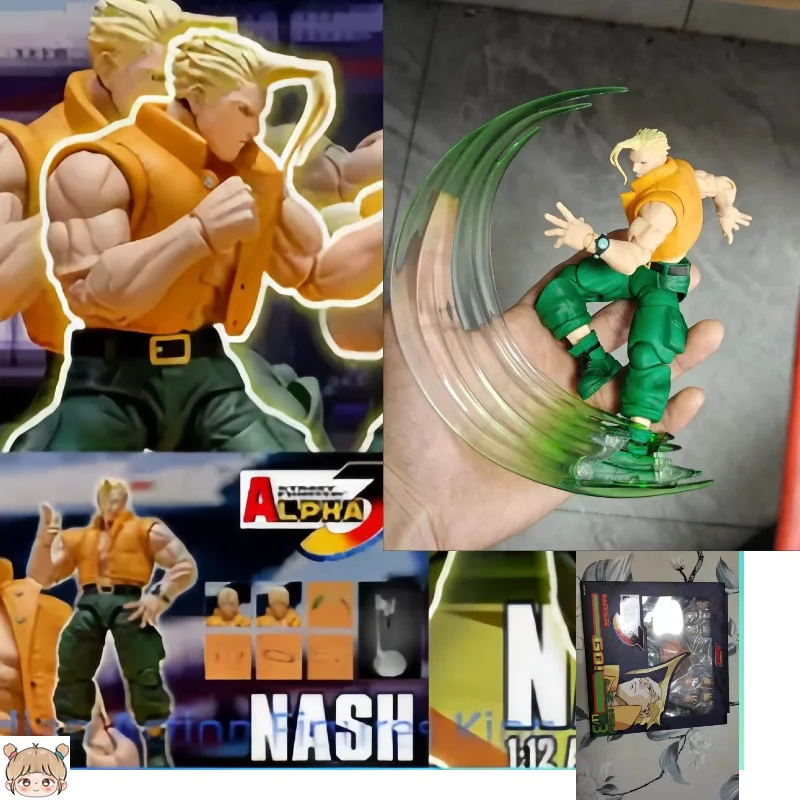 

ST Storm Toys Street Fighter Charlie Nash 1/12 Doll Figure Animation Character Model Action Figure Toys Collection Gifts