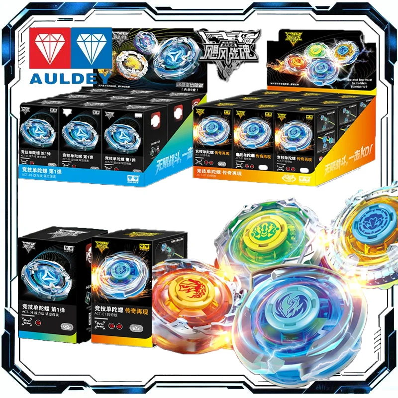 

Auldey Original Hurricane Spirit of War WSA Competitive Gyro Action Figure Toys for Boys Girls Kids Gift Collectible Ornaments