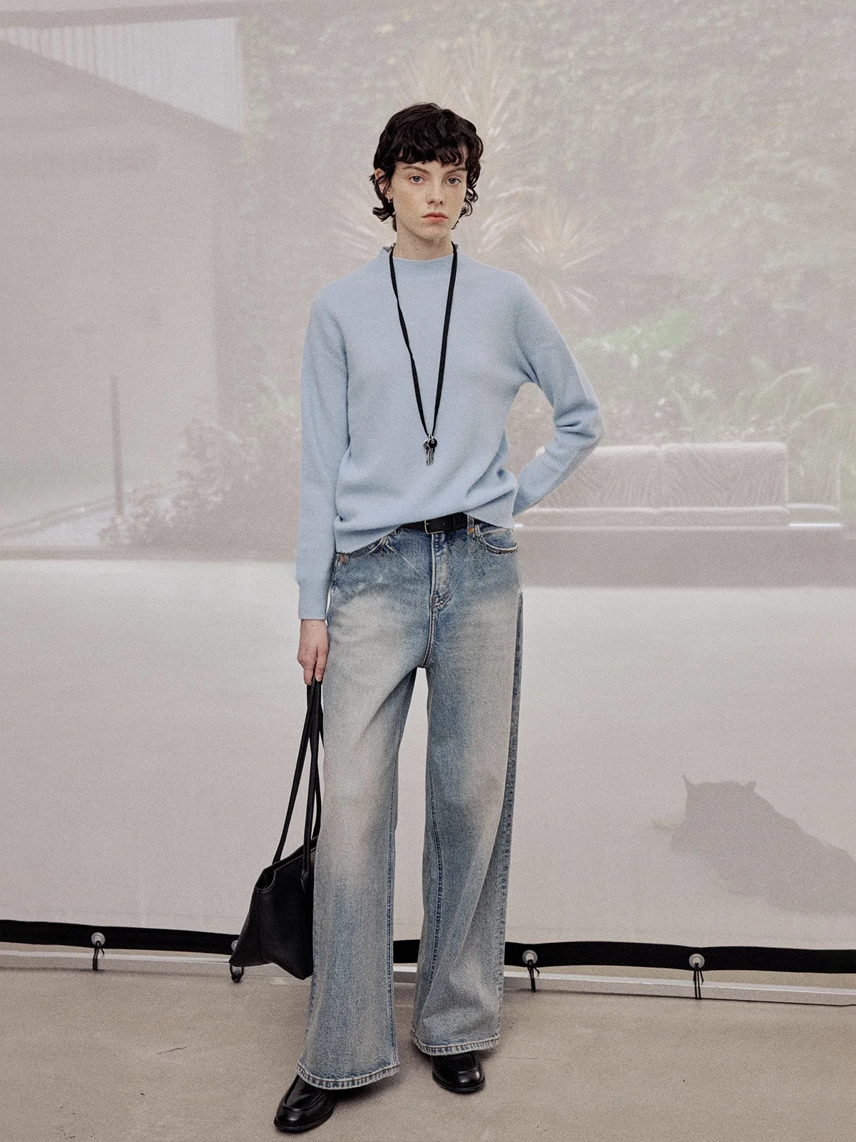 

Теплая облегающая женская кофта с длинным рукавом из шерсти для осени и зимы, комфортный базовый слой для повседневной носки