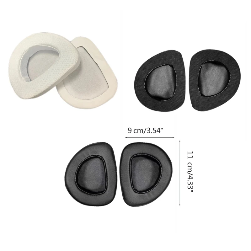 ROG デルタヘッドフォン用交換用イヤーパッドイヤーマフソフトイヤホンスリーブ