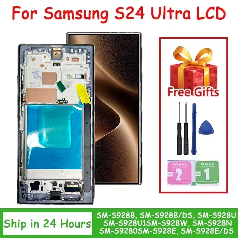 tft-s24ultraディスプレイ画面-サムスンs24-ultra-g928-sm-s928b-sm-g928b-ds-lcdディスプレイ-タッチスクリーンデジタイザーアセンブリ