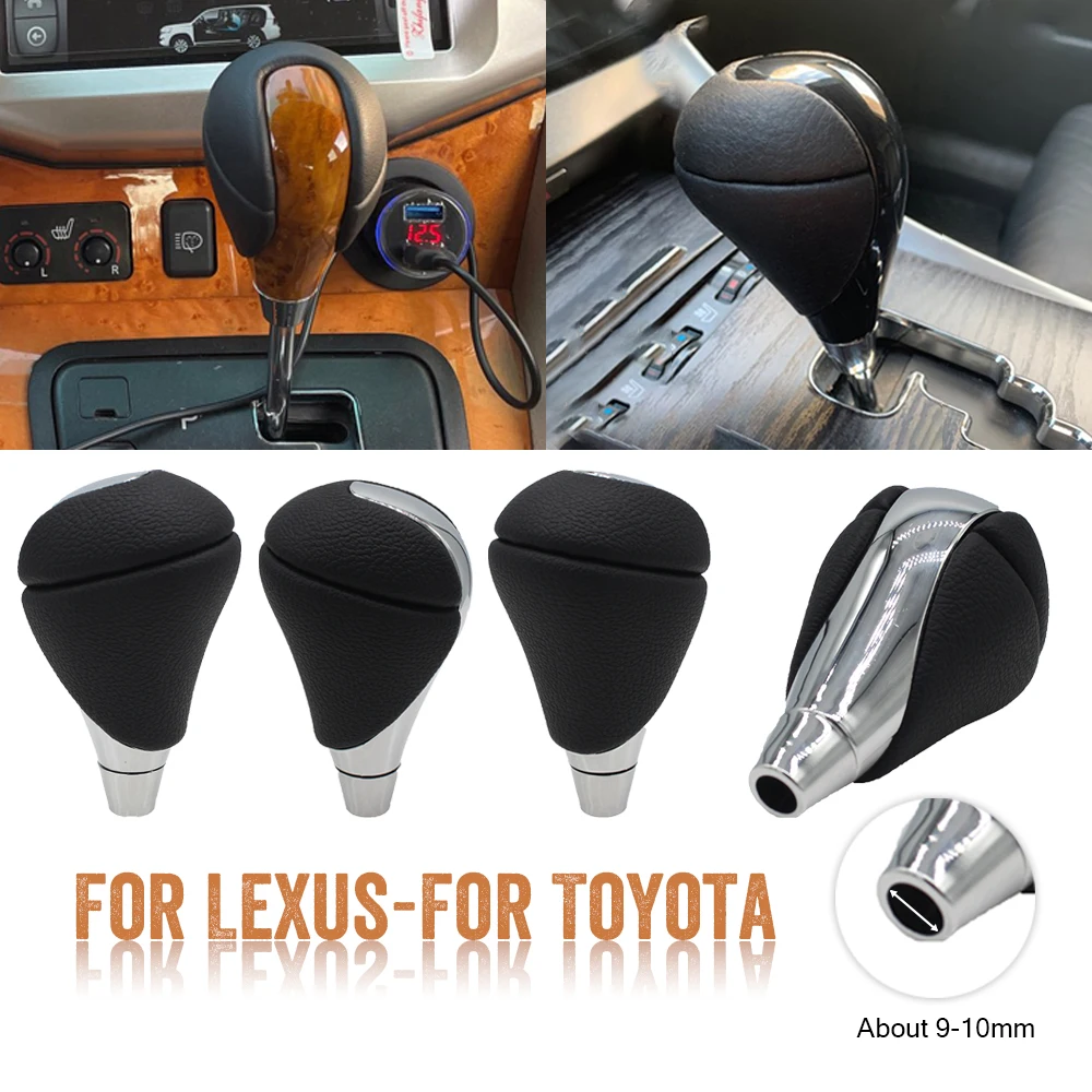 

Car Real Leather Gear Knob Shift For Toyota for Lexus ES330 ES350 GS460 IS250 LX470 LS460 RX350 RX400h LX RX450h SC430 CT200h