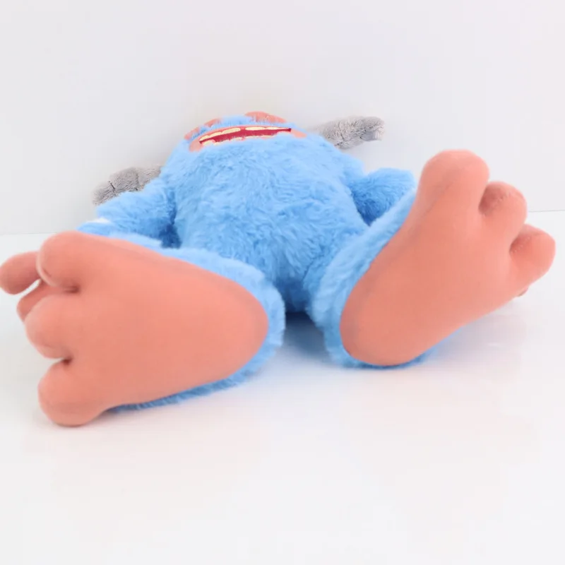 متوفر في المخزون بلدي الغناء وحوش نادرة ماموت ألعاب من نسيج مخملي الأزرق غامض الفيل محشوة الحيوان لعبة رسمية شخصية رائجة البيع هدية