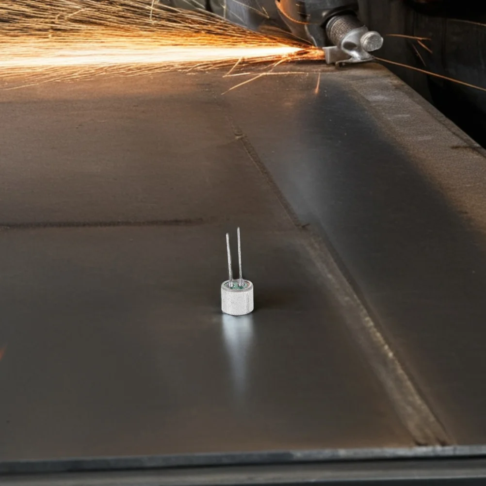 30 قطعة ميكروفون مكثف إلكتريت لاقط أسطواني عالي الحساسية متعدد الاتجاهات لتسجيل البث المباشر بودكاست Dj