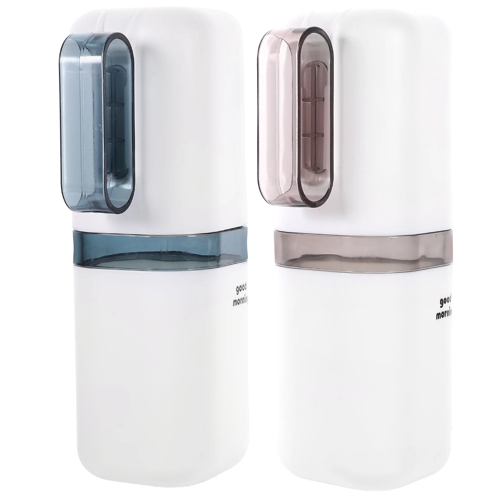

2pcs Travel Box Portable Toothpaste Container Durable Lightweight Storage Case For Compact Airtight Hotel Accessory Household