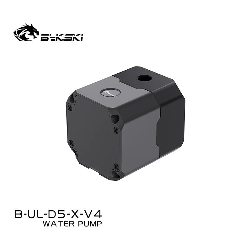 Bykski B-UL-D5-X-V4 D5 Water Pump Maximum Flow Lift 4.5 Meters 750L/H DC12V for PC Cylinder Water PUMP PWM Automatic Speed