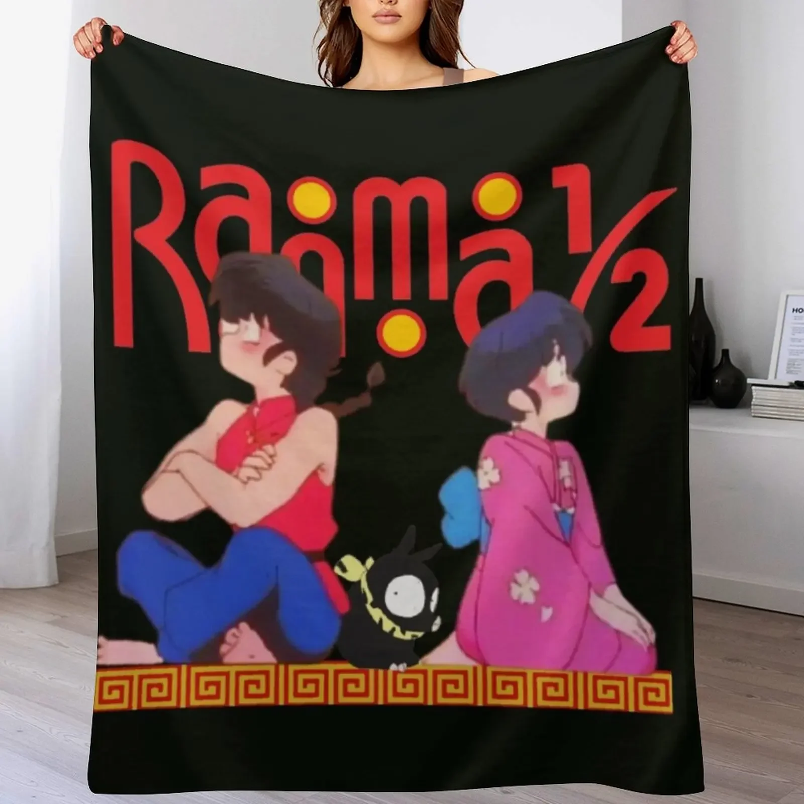 Ranma Akane Throw Blanket Moving sofa bed Blankets