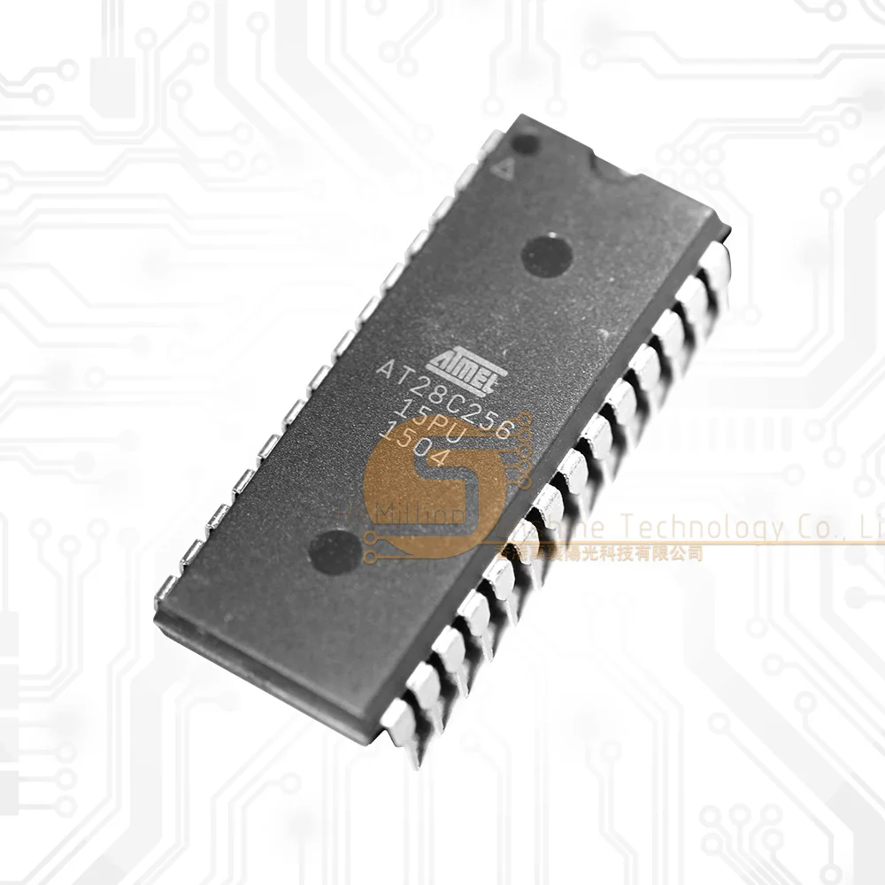 

5pcs/lot AT28C256-15PU AT28C256 DIP-28 Integrated Circuit