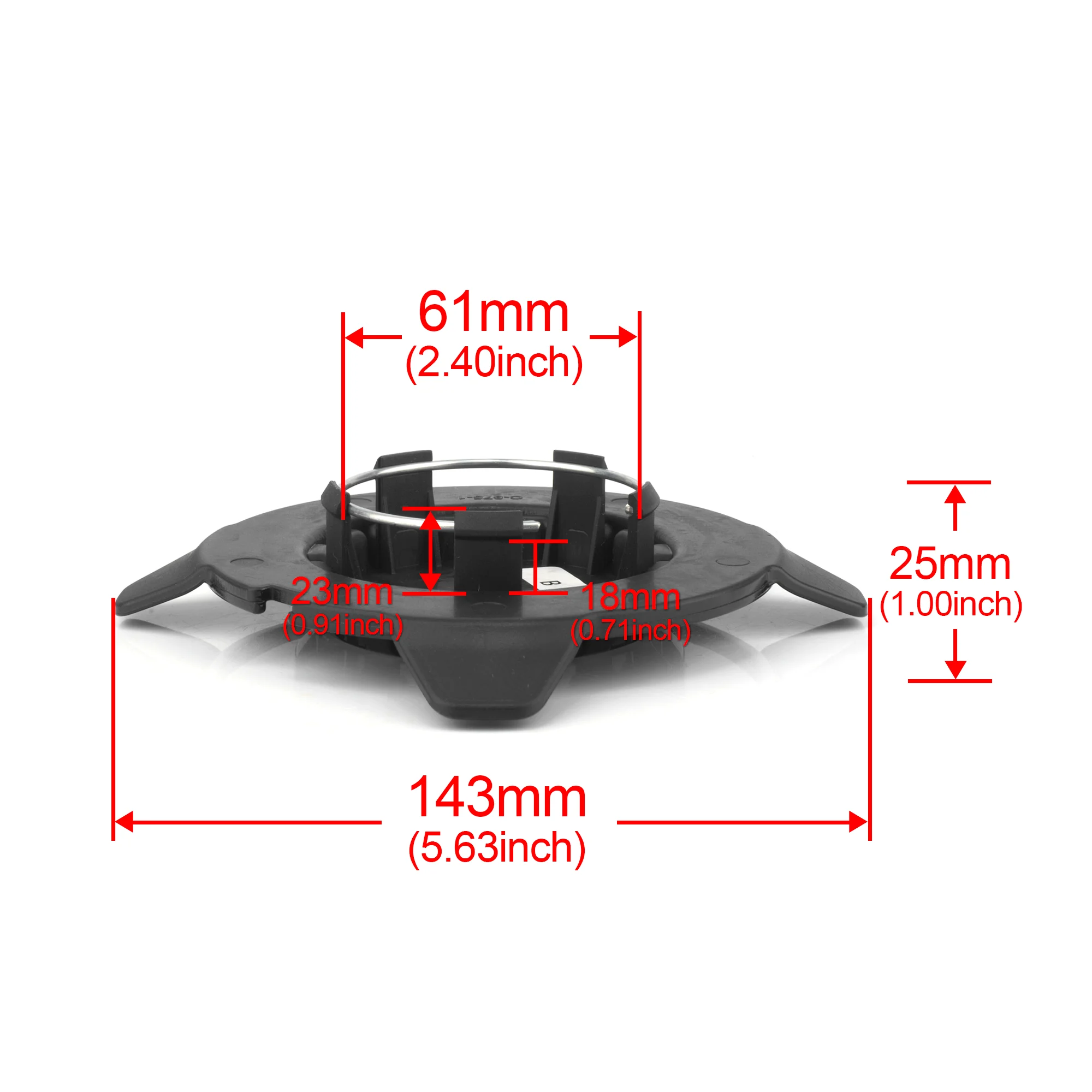 1 / 4PCS OD 143mm/ 5.63\