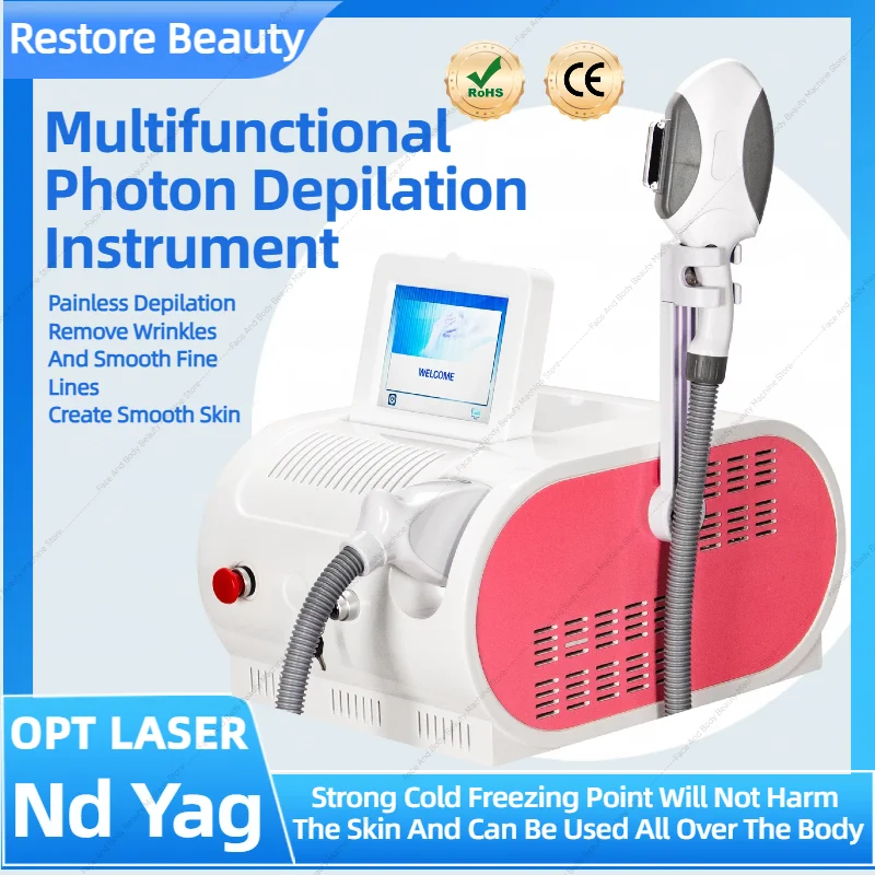 

Latest CE Certified Laser Machine IPL Laser Hair Removal Skin Regeneration Wrinkle Removal Photon Tender Skin And Beauty Salon