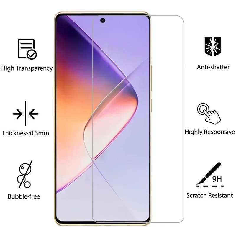 screen protector for infinix note 40 4g 5g protective tempered glass on infinity note40 phone film glas infini infix ifinix not