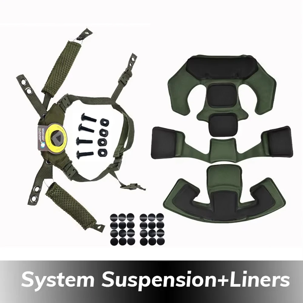 

Tactical Helmet Hanging System Suspension Lanyard Chin Strap for Team Wendy FAST MICH Tactical Helmet Accessories