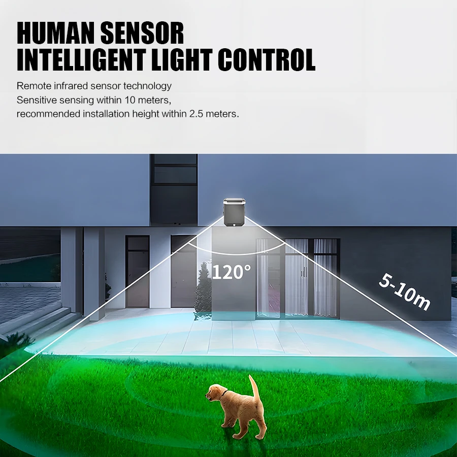 Powerful Solar LED Lights Outdoor Solar Lamp Of Motion Sensor 3 Mode Waterproof IP65 Solar Garden Light Street Yard Lantern image 5