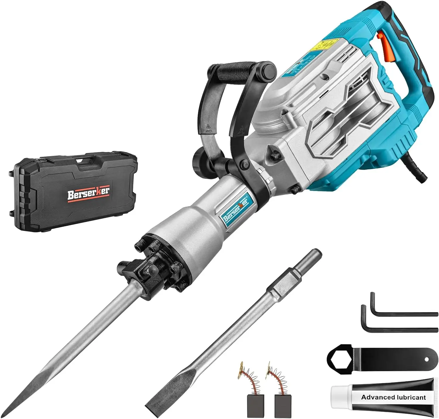 

Berserker 1700W 30-Pound SDS-Hex Demolition Jack Hammer,1-1/8" 14-Amp Corded Electric Heavy Duty Demo Chipping Hammer