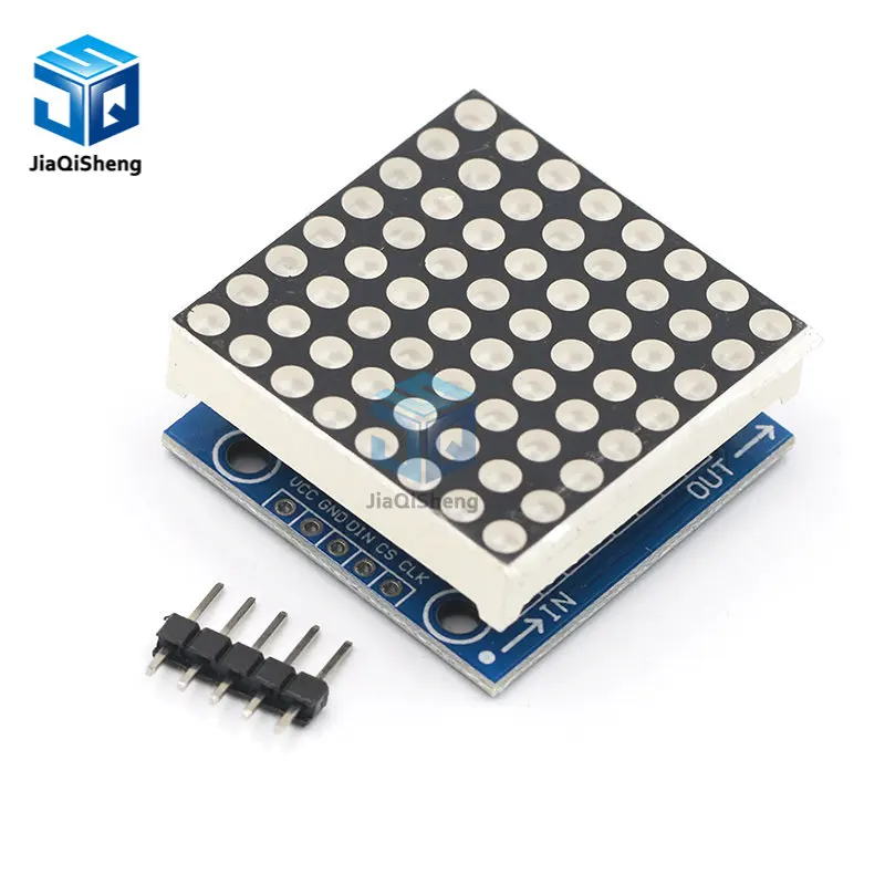 MAX7219 Dot Matrix Module Microcontroller LED Module Display Module MAX7219 DIY Kit