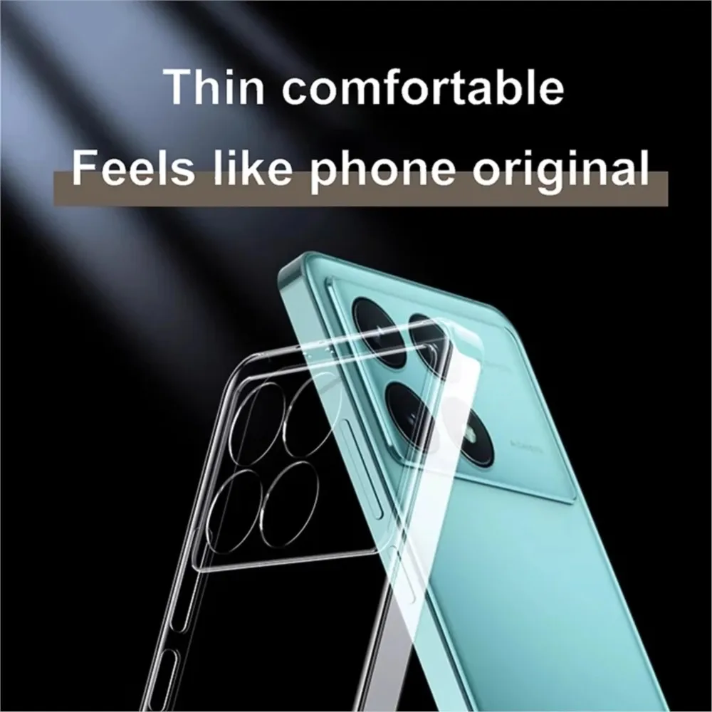 حافظة لهاتف Xiaomi POCO F1 مقاس 2.0 ملم غطاء حماية شفاف للعدسات Pocophone Poco F1 4G حافظة شفافة من السيليكون الناعم #2