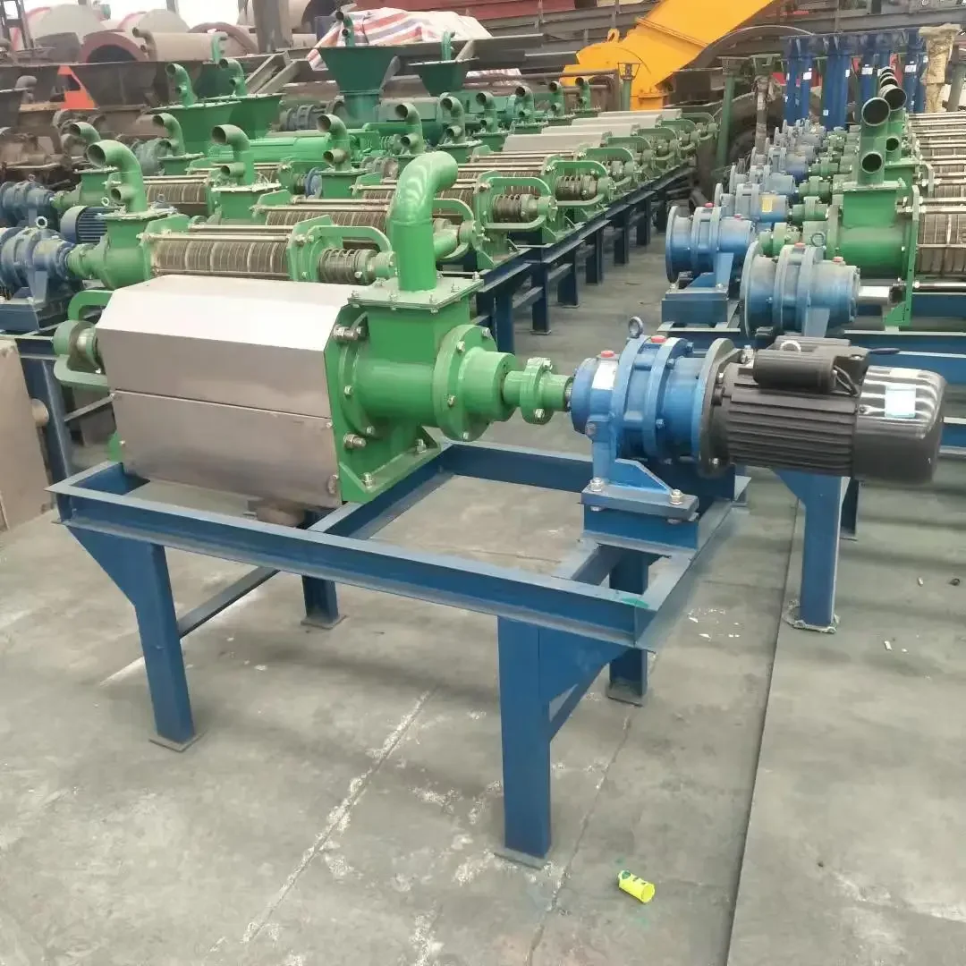 Solid Liquid Separator for Farm Use/animal Manure Dewatering Dehydrator Drying Machine for Sale