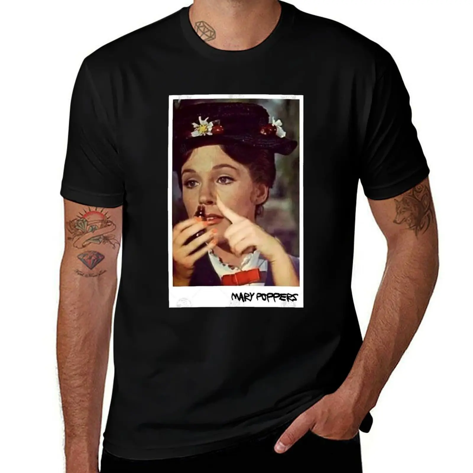 Mary Poppers T-Shirt Novelty Print Casual Tee Shirt