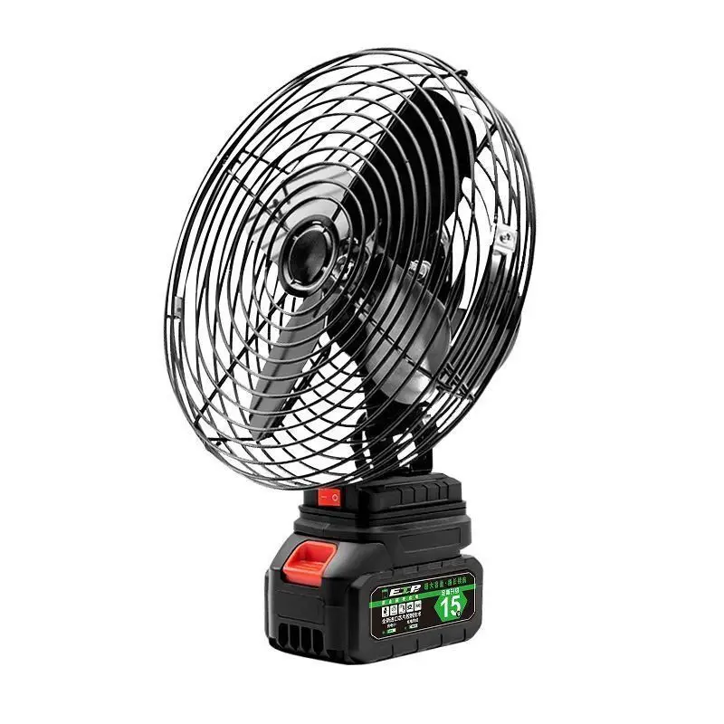 

Mini 8-inch rechargeable electric fan, outdoor lithium battery large wind fan