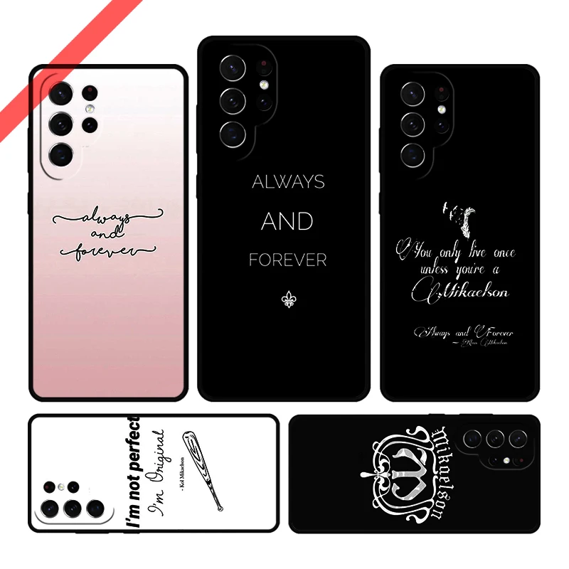 The Originals Always and Forever Phone Case For Samsung Galaxy S20 FE S21 S10 S23 Plus S24 S22 Ultra Note20 Note10 S9 S8 Cover