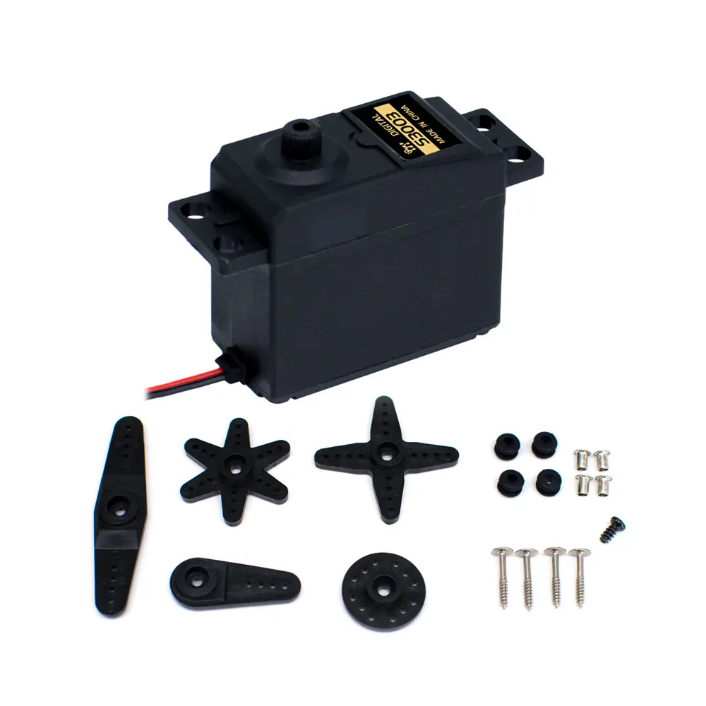 Servo à engrenages métalliques, couple élevé, étanche, 4.1KG, 6.0V, pour modèle de voiture, bateau, Robot, avion, contrôle d'avion
