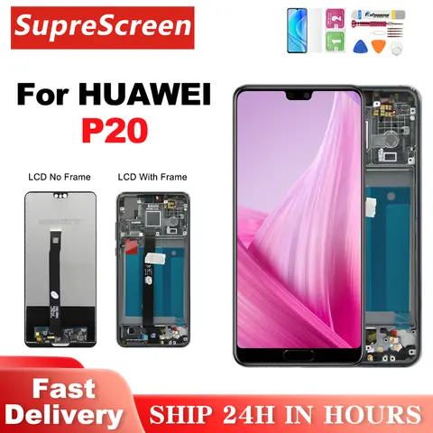 P20 Screen For HUAWEI P20 LCD EML-L29 EML-L22 EML-L09 LCD Touch Screen Digitizer Display For huawei P20 Screen replacement