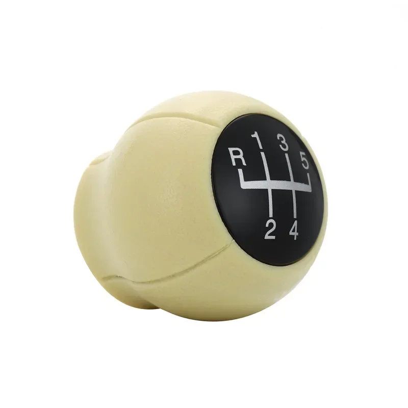 5 Speed Beige Gear Shift Knob For OPEL CORSA C (2001-2006) TIGRA B (2004-2012) COMBO C (2001-2011)  Lever Stick