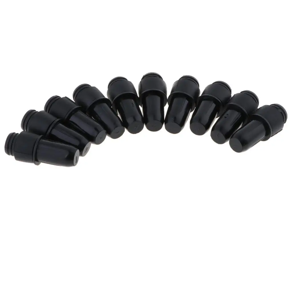 Snap Fasteners Kit Plastic Push Pin Rivets 10pcs for Small Speaker Cabinet Audio Mesh Buckle Replacement Clips
