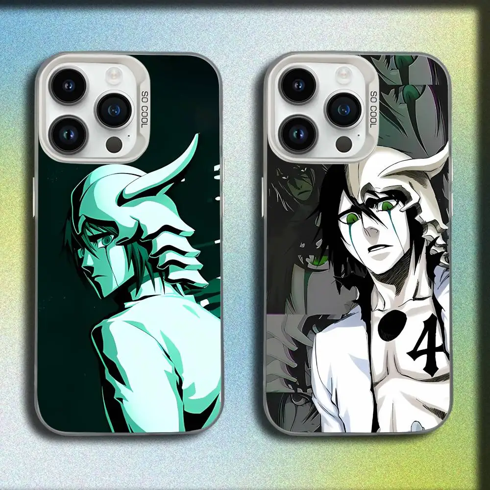 

U-Ulquiorras BLEACH Cifers Phone Case For iPhone 17,16,15,14,13,12,11,Pro,Max,Plus,E,SE4,Air,Mini White IMD Box
