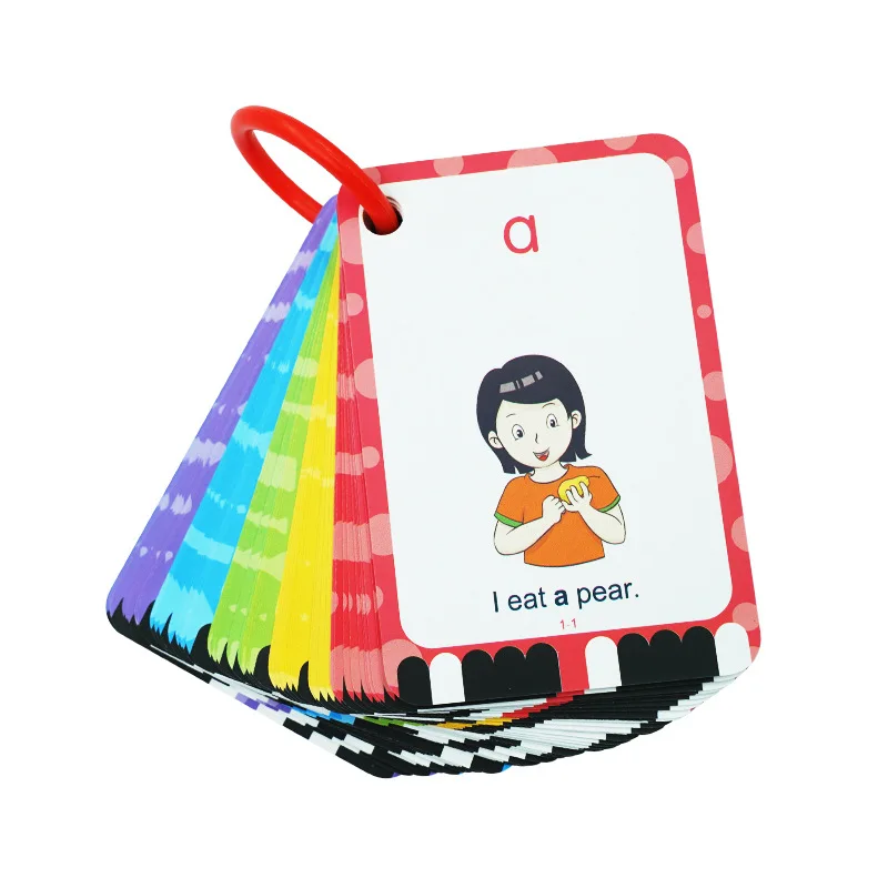 220 High-frequency English Word Cards, Early Childhood Education, Zero Basic Words