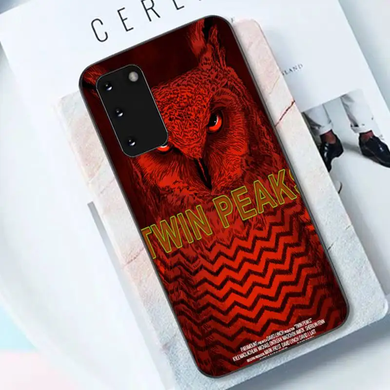 Welcome To Twin Peaks Phone Case for Samsung S20 lite S21 S10 S9 plus for Redmi Note8 9pro for Huawei Y6 cover