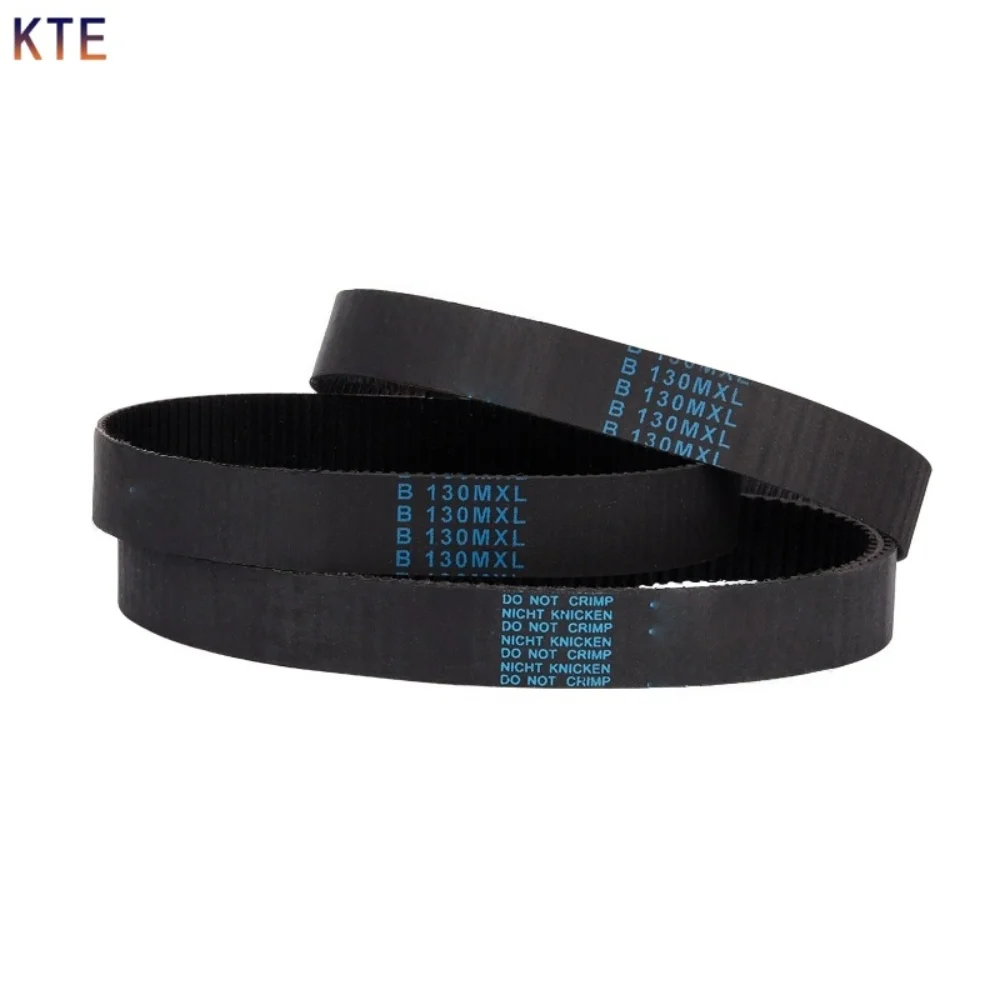 MXL B124MXL إلى B154MXL المطاط متزامن مؤقت اشتعال 2.032 مللي متر الأسنان الملعب لآلة التصنيع باستخدام الحاسب الآلي عرض مختلف 4.8 مللي متر 6 مللي متر 10 مللي متر 12.7 مللي متر