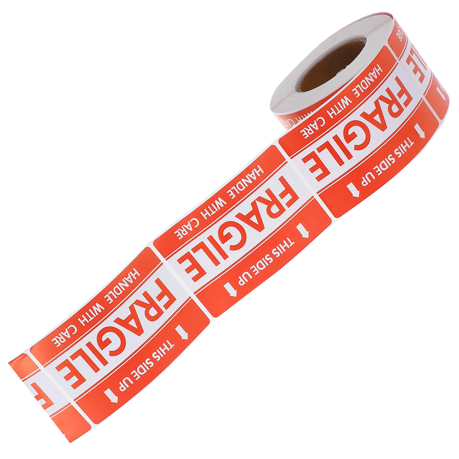 

1 Roll Fragile Warning Label Stickers High Visibility Strong Adhesion Easy Peel Shipping Logistics Warehousing Moving Packaging