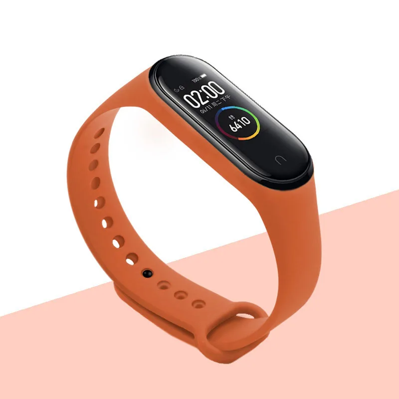 2PCS Armband für Xiaomi Mi Band 7 6 NFC armband silikon Sport armband Miband 4 Gürtel pulsera correa mi band 7 6 5 4 strap