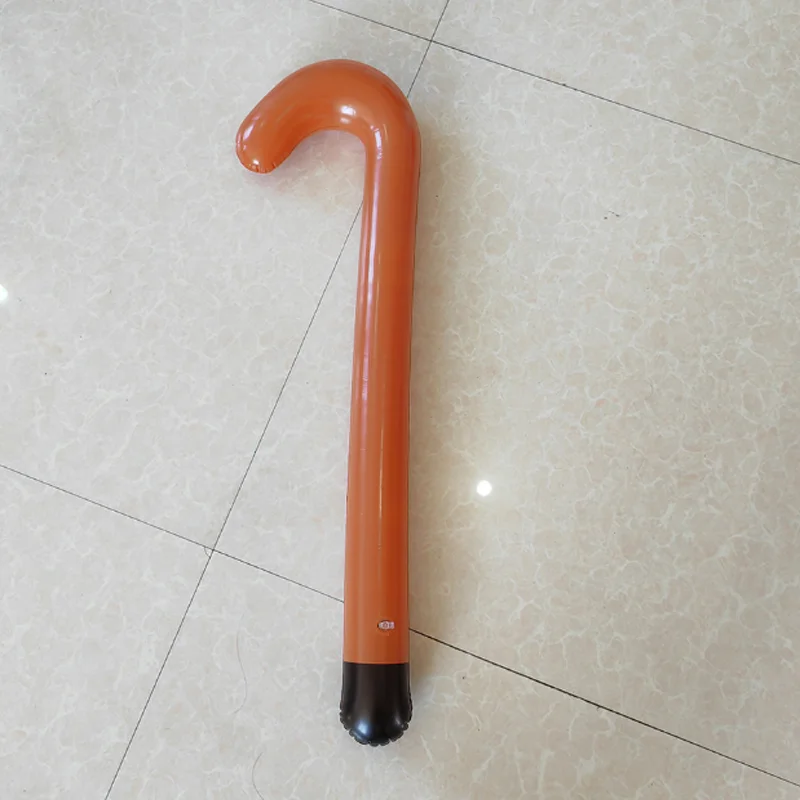 Inflatable Walking Cane Prop Inflatable Walker Cane for The Old Age Halloween Costume Props Adults Retirement Party Decoration